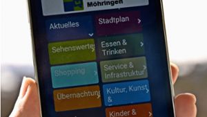 Der Nutzer findet in der  App einen Überblick über die Angebote und Einrichtungen in Möhringen. Foto: Fatma Tetik