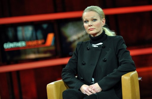 Kathrin Oertel gehört zu den Organisatoren der Pegida-Demos. Am Sonntagabend war sie in der Talkshow von Günther Jauch. Foto: dpa