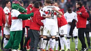 Der VfB Stuttgart hat mit 1:0 gegen Eintracht Frankfurt gewonnen. Foto: Bongarts