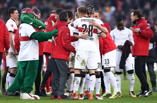 Der VfB Stuttgart hat mit 1:0 gegen Eintracht Frankfurt gewonnen. Foto: Bongarts