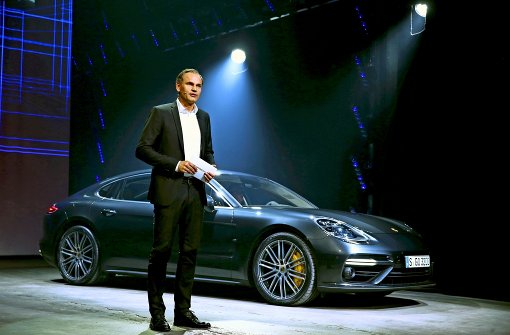 Porsche-Chef Oliver Blume präsentierte in Berlin den neuen Panamera. Foto: Getty Images Europe