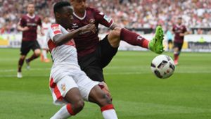 Im Spiel gegen Dynamo Dresden zog sich Carlos Mané einen Knorpelschaden im Knie zu. Foto: Bongarts