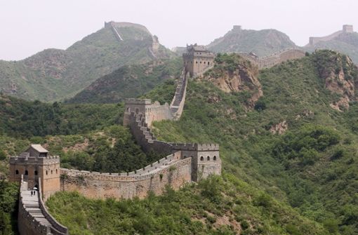 Welterbe: die chinesische Mauer Foto: dpa/Diego Azubel