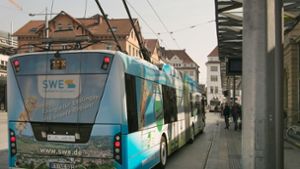 Mehrheit im Gemeinderat? Esslingen will Deutschlands erste Stadt werden, die den städtischen Busverkehr ausschließlich mit regenerativer Energie betreibt. Foto: Roberto Bulgrin
