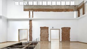 Maria Eichhorn hat das Fundament des deutschen Pavillons freigelegt. Foto: Maria Eichhorn VG-Kunst /Jens Ziehe/Photographie