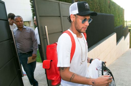 Nie mehr abgeben müssen für Messi: Neymar Foto: AFP