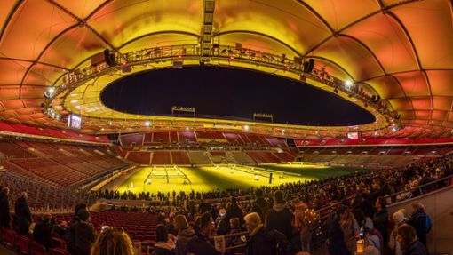 Kommt ein Europacup-Endspiel in die MHP Arena? Foto: IMAGO/Arnulf Hettrich/IMAGO/Arnulf Hettrich