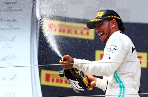 Lewis Hamilton fährt allen davon Foto: Getty Images