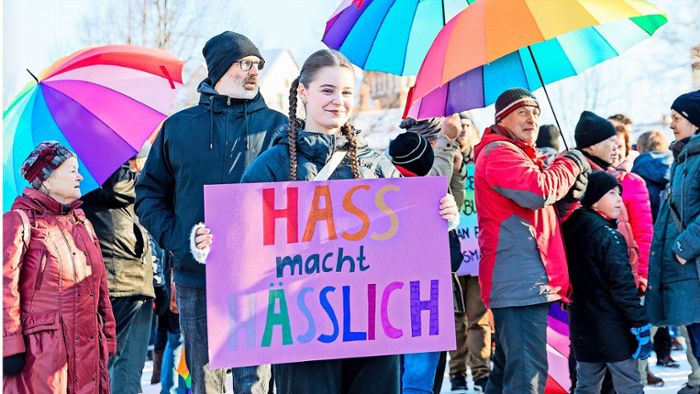 Kundgebung gegen rechts in Böblingen: Initiative „Buntes Böblingen“ lädt zum Protest