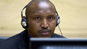 Scheinbar ungerührt verfolgt Bosco Ntaganda die Urteilsverkündung. Foto: AFP