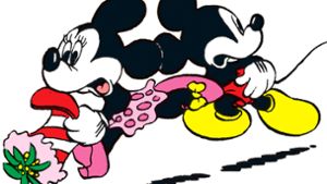 Minnie und Micky haben es eilig: Auch mit 90 geht es noch von Abenteuer zu Abenteuer. Foto: Egmont Ehapa Media, © 2018 Disney