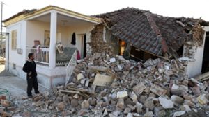 Ein Erdbeben erschütterte Griechenland. Foto: dpa/Vaggelis Kousioras