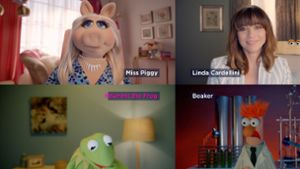 Auch die Muppets gehen mit der Zeit und nutzen nun  Videokonferenzen. Foto: dpa