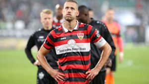 Der Frust ist groß: Waldemar Anton und der VfB lassen derzeit viele gegnerische Torchancen zu. Foto: Pressefoto Baumann/Cathrin Müller