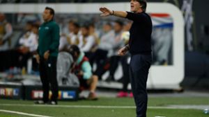 Wird für die Partie gegen Nordirland umstellen müssen: Bundestrainer Joachim Löw. Foto: AFP