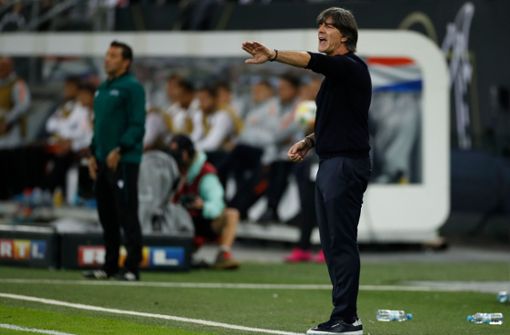 Wird für die Partie gegen Nordirland umstellen müssen: Bundestrainer Joachim Löw. Foto: AFP