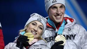 Die ARD-Zuschauer konnten die goldene Eiskunstlauf-Kür von Aljona Savchenko und Bruno Massot nur als Aufzeichnung sehen. Foto: Getty Images AsiaPac