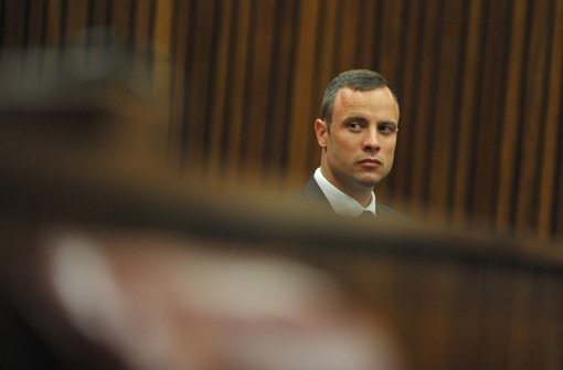 Oscar Pistorius im Gerichtssaal in Pretoria Foto: dpa