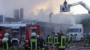 Bei dem Brand entstand ein hoher Schaden. Foto: 7aktuell.de/ Hessenauer