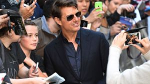 Tom Cruise wird zwei weitere Male als Ethan Hunt auf der Leinwand zu sehen sein. Foto: AFP/WILLIAM WEST