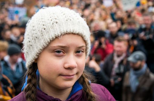 Greta Thunberg demonstriert seit August 2018 vor dem Parlament in Stockholm für einen stärkeren Kampf fürs Klima. Foto: dpa