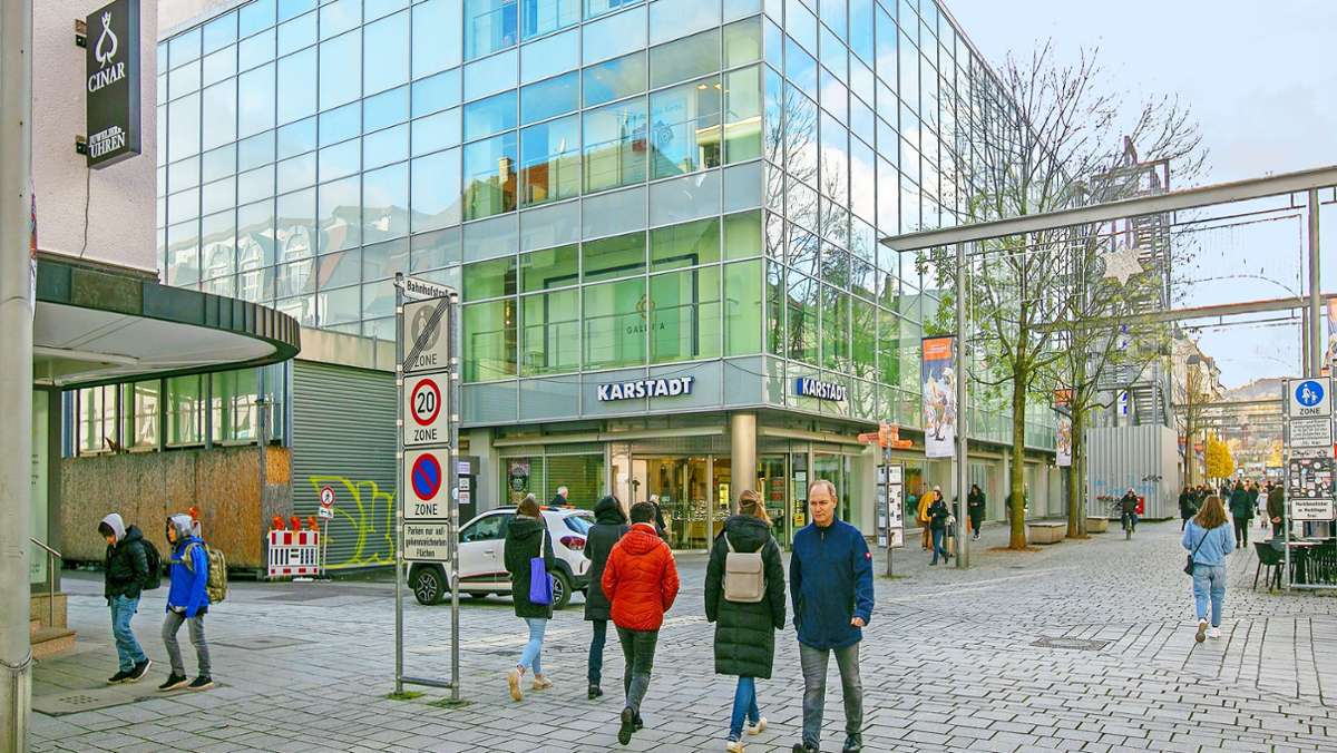 Ringen um Esslinger Karstadt-Filiale: „Schön hier“ in der Bahnhofstraße?