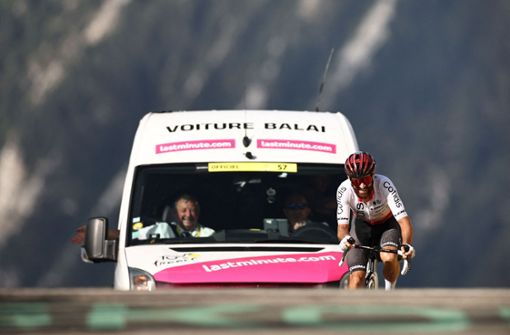Simon Geschke hat die Tour de France aufgegeben. Foto: AFP/ANNE-CHRISTINE POUJOULAT