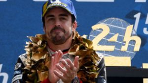 Fernando Alonso ist Formel-1-Weltmeister und Langstrecken-Weltmeister – das hat vor ihm noch keiner geschafft. Foto: AFP