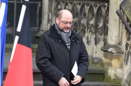 Der Weg führte treppab: Martin Schulz, ehemaliger Kanzlerkandidat der SPD Foto: AFP