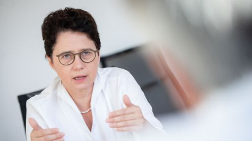 Marion Gentges will die Justiz zukunftsfähiger machen. Foto: dpa/Christoph Schmidt