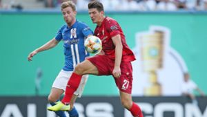 Machte kein gutes Spiel gegen Rostock: VfB-Stürmer Mario Gomez. Foto: Pressefoto Baumann
