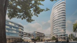 Das Dortmunder Architekturbüro Gerber hat 2017 den Architektenwettbewerb für die Allianz gewonnen. Foto: Lichtgut/Julian Rettig