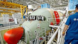 Bei Airbus werden in Deutschland mehr als 400 Stellen abgebaut. Foto: dpa