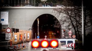 Von Montag bis Mittwoch  wird der Tunnel nachts gesperrt. (Archivbild) Foto: Lichtgut/Leif Piechowski/Lichtgut/Leif Piechowski