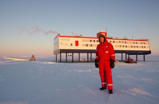 Daniel Noll war 14 Monate in der Antarktis Foto: privat