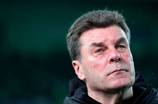 Trainer Dieter Hecking muss Borussia Mönchengladbach verlassen. Foto: Bongarts
