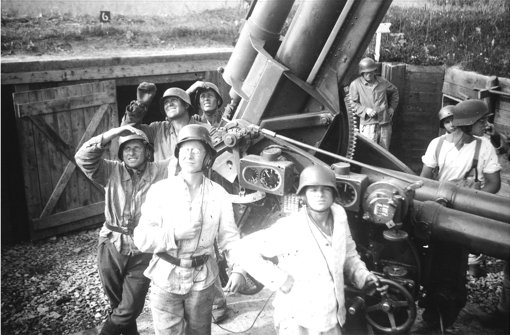 Viele der Flak-Soldaten waren fast noch Kinder, als sie in der Degerlocher Batterie stationiert worden sind. Foto: privat