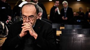 Philippe Barbarin wurde zu sechs Monaten Gefängnis auf Bewährung verurteilt. Foto: AFP