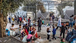 Im Lager Moria auf Lesbos sind die Zustände besonders trostlos. Foto: dpa/Angelos Tzortzinis
