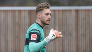 Der Torhüter Florian Müller verabschiedet sich nach zwei Jahren vom VfB Stuttgart. Foto: Baumann/Hansjürgen Britsch