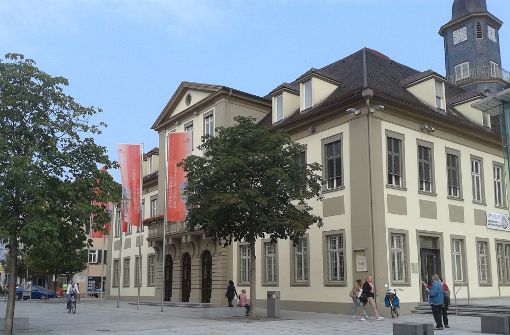 Aus dem Göppinger Rathaus werden Spitzen in Richtung Rechberghausen abgeschossen. Foto: Stadt