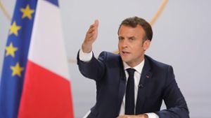 Macron kämpft um die Macht im Land. Foto: AFP