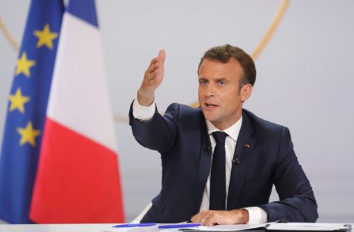 Macron kämpft um die Macht im Land. Foto: AFP