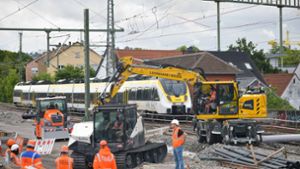 Die Arbeiten an einer neuen Sicherungstechnik der Bahn in Stuttgart laufen. Aber reicht auch das Geld? Foto: Lichtgut/Max Kovalenko