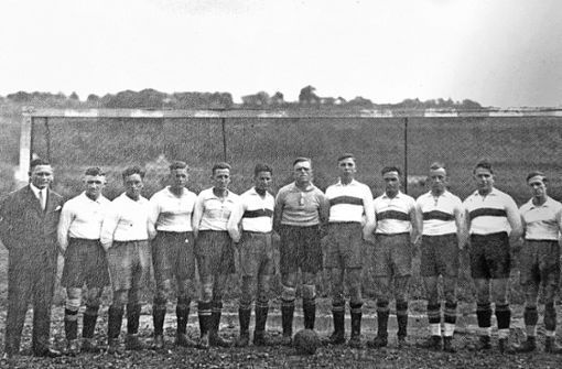 Die Fußballer der heutigen Wernauer Sportfreunde im Jahr 1932. Foto: privat
