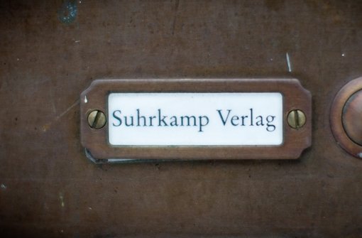 Im Hause Suhrkamp hängt seit Jahren der Haussegen schief. Foto: dpa