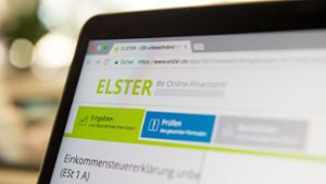 Bei  der Steuer-Plattform „Elster“ gibt es Schwierigkeiten. (Symbolfoto) Foto: dpa/Robert Günther