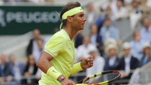 Rafael Nadal baut seinen Legendenstatus weiter aus. Foto: AP