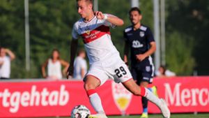 David Kopacz: seit 2018 beim VfB Stuttgart – und bald wieder weg? Foto: Baumann