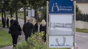 Die Gemeinde Mötzingen hat sich auch um die Organisation der Trauerfeier gekümmert. Foto: factum/Weise